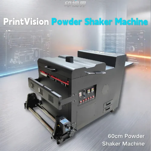 PrintVision 60cm DTF Powder Shaker Machine – Standard Mechanical Curing System
