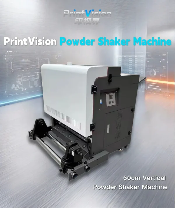 Industrial-Inkjet-1778463456523-1 PrintVision 60cm Vertical DTF Powder Shaker Machine – Space-Saving Curing System