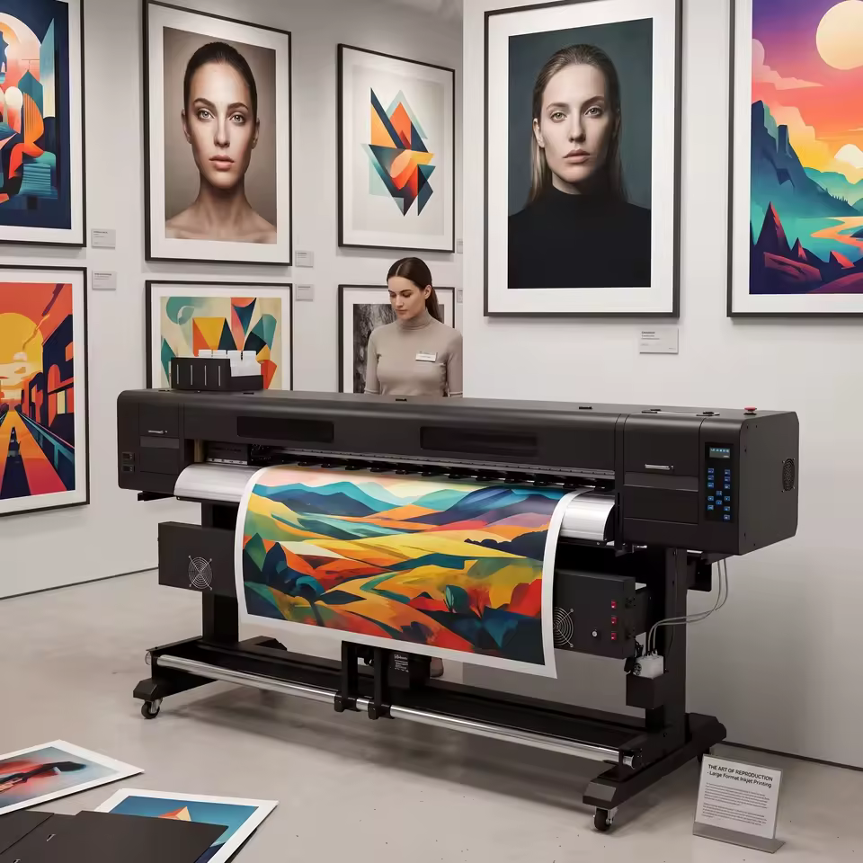 1.88m Dual XP600 Eco-Solvent Printer for Vinyl & Banners