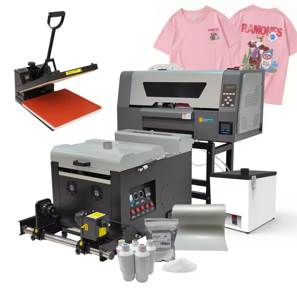 PrintVision 30cm A3 Dual-Head DTF Printer with Powder Shaker