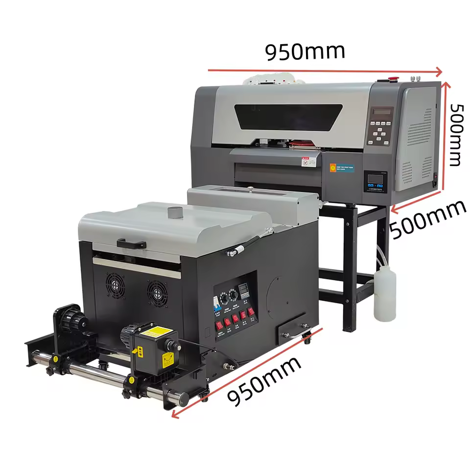 PrintVision 30cm A3 Dual-Head DTF Printer with Powder Shaker